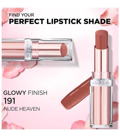 LOREAL GLOW PARADISE NUDE HEAVEN LIPSTICK 191