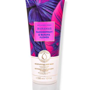 BATH & BODY WORKS BAHAMAS PASSIONFRUIT & BANANA FLOWER  MOISTURIZING BODY WASH 295ML