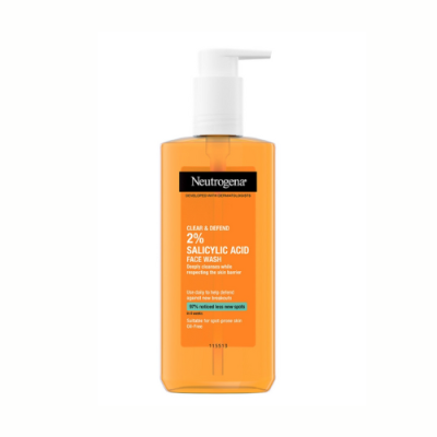 NEUTROGENA FACE WASH  2% SALICYLIC ACID 200ML