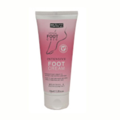 BEAUTY FORMULA FOOT CREAM MENTHOL & PEPPERMINT  100ML