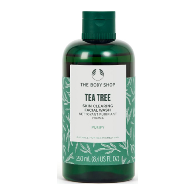 BODY SHOP TEA TREE SKIN CLEARING FACIAL WASH 250ML