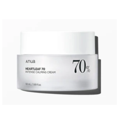 ANUA HEATLEAF 70 INSENSE CALMIN CREAM 70% 50ML