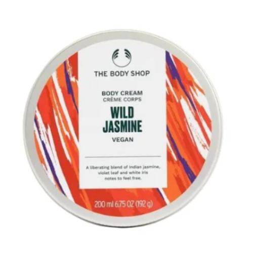 THE BODY SHOP BODY CREAM  WILD JUSMIN VEGAN 200ML