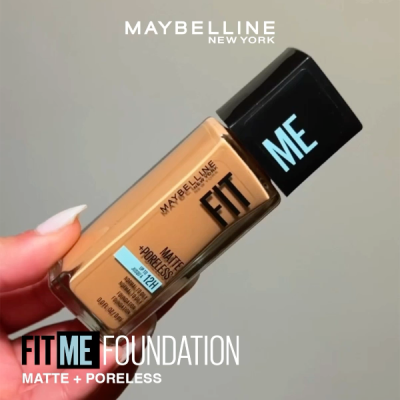 MAYBELINE FIT ME MATTE +PORELESS 120 CLASSIC IVORY