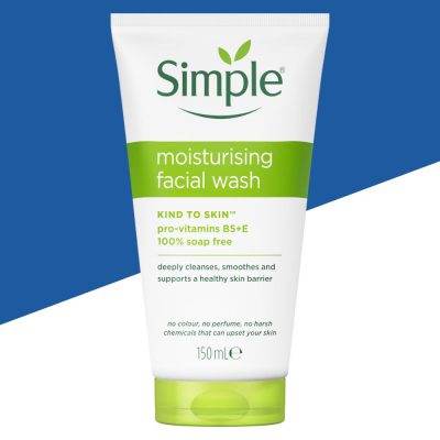 SIMPLE KIND TO SKIN MOISTURISING FACIAL WASH 150ML
