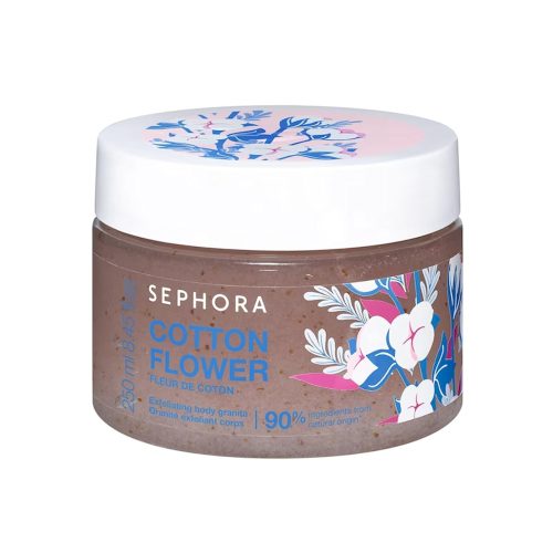 SEPHORA COTTON FLOWER EXFOLIATING BODY GRANITA SCRUB 250ML