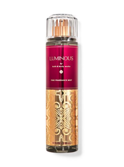 BATH AND BODY WORKS LUMINOUS FINE FRAGRANCE BODY MIST 236ML