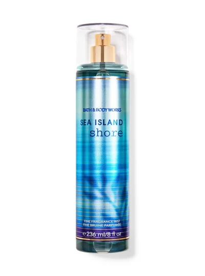BATH AND BODY WORKS SEA ISLAND SHORE FRANGRANCE MIST 236ML