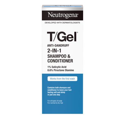 NEUTROGENA T/GEL ANTI DANDRUFF 2 IN 1 SHAMPOO & CONDITIONER 250ML