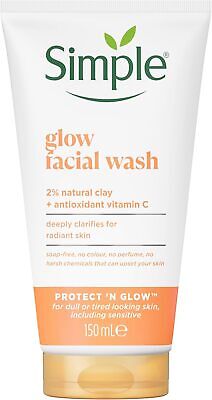 SIMPLE PROTECT N GLOW POLISH CLEANSER EXPRESS GLOW 150ML