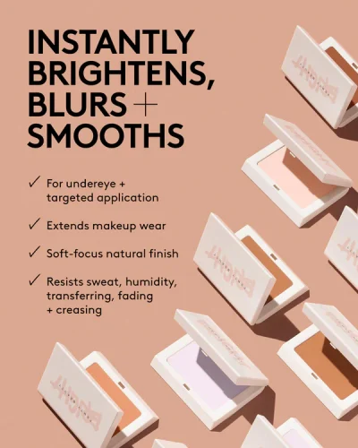 FENTY BEAUTY  BRIGHT FIX  INSTANT BRIGHTENING + BLURRING POWDER PEACH 04