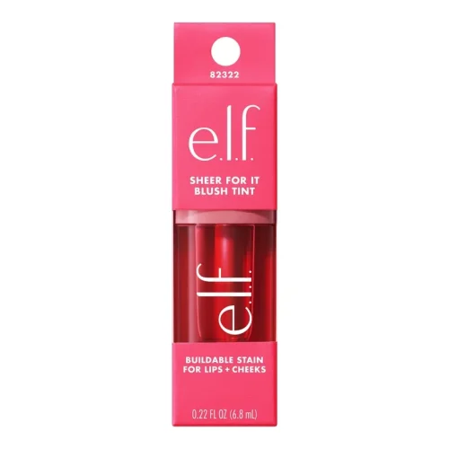 E.L.F. SHEER FOR IT BLUSH TINT LEFT ON RED 6.8ML