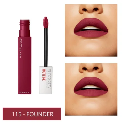 11-5 MAYBELLINE SUPER STAY MATTE INK -115 FOUNDER
