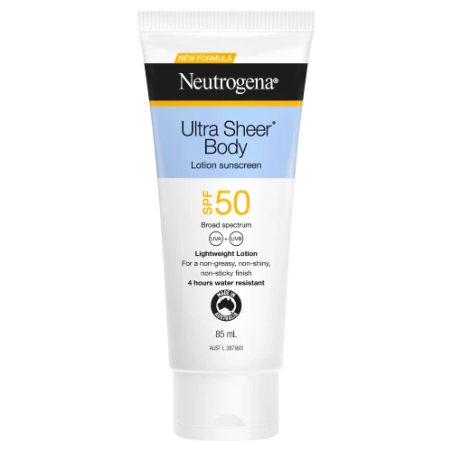 NEUTROGENA ULTRA SHEER FACE LOTION SUN CREAM SPF 50