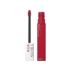 20250326MaybellineSuperstayMatteLipInkSpicedEditionShotCaller16hr_Australia_Cosmetics5mLOpenFrontSide_2048x2048px MAYBELLINE SUPER STAY MATTE INK -325 SHOT CALLER