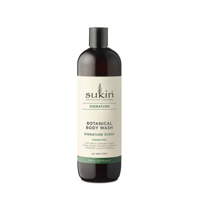 71TfE60HnLL SUKIN AUSTRALIAN BOTANICAL BODY WASH SIGNATURE SCENT PARABEN FREE 500ML