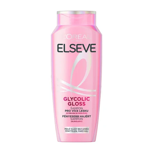 LOREAL ELSEVE  GLYCOLIC GLOSS EXTRA GLOSS SHAMPOO 265ML
