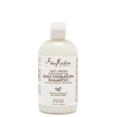 100_Virgin_Coconut_Oil_Daily_Hydration_Shampoo_1024x1024_fa8da1b3-74c2-41d4-8458-380f3a7c5527 SHEA MOISTURE 100% VIRGIN COCONUT OIL DAILY HYDRATION SHAMPOO 384 ML