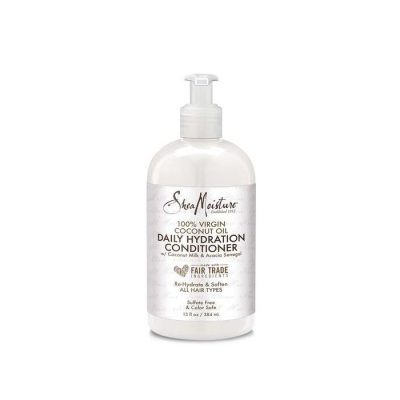 764302204183_image-1 SHEA MOISTURE 100% VIRGIN COCONUT OIL DAILY HYDRATION CONDITIONER 384 ML
