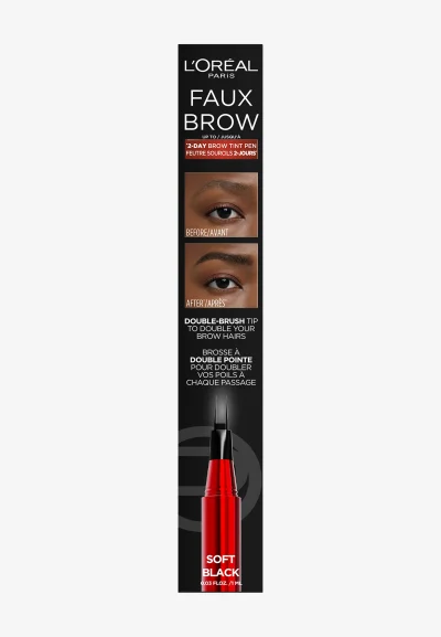 LOREAL PARIS FAUX BROW TINT PEN SOFT BLACK