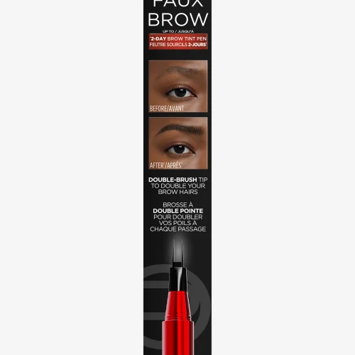 LOREAL PARIS FAUX BROW TINT PEN SOFT BLACK