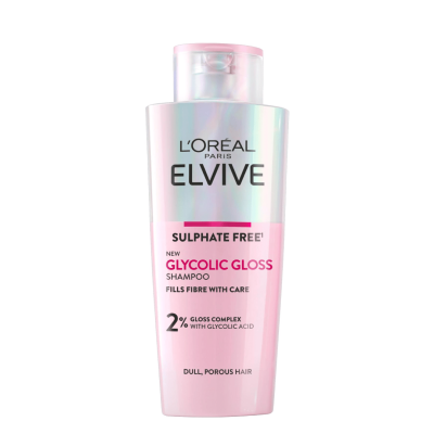 New-Project-2025-03-09T171354.391 LOREAL PARIS ELVIVE 2% GLYCOLIC GLOSS SHAMPOO 200ML