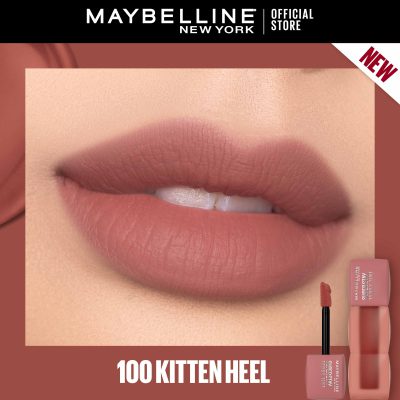 Maybelline Teddy Tint Lipstick 100 Kitten Heel