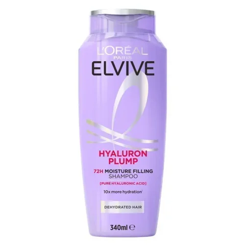 Loreal Paris Elvive Hyaluron Plump 72h Moisture Filling Shampoo 340 Ml