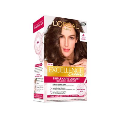 3616650 Loreal Excellence Creame - 4 Brown
