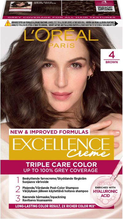 Loreal Excellence Creame - 4 Brown