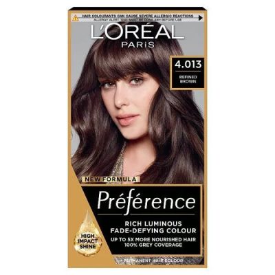 Loreal Preferance Permanent Hair Dye Refined Brown 4.013