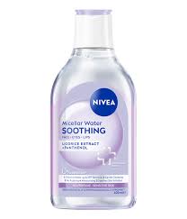 Nivea Micellar Water Soothing Face Eye Lips 400ml