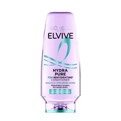 68d427802e3ef020b59116af89cddcdb819455a2 Loreal Paris Elvive Hydra Pure 72H Rehydrating Conditioner 300ML