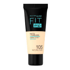 Maybelline Fit Me Matte +Poreless Liquid Foundation 105 30ml