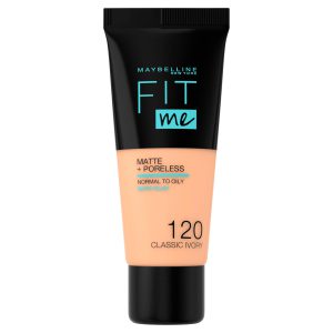 Maybelline Fit Me Matte +Poreless Liquid Foundation 120 30ml
