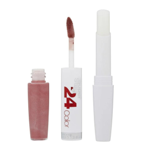 Maybaline Superstay 24 hrs Dual Lipstick-150 DELICIOUS PINK ROSE GOURMINO PEARL