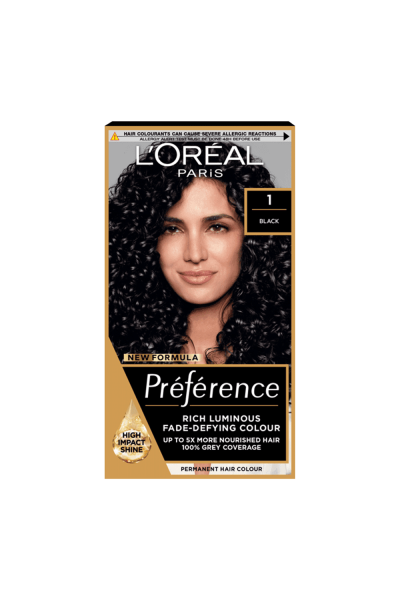 Loreal Preferance Permanent Hair Black 1
