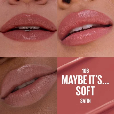 Maybelline Serum Lipstick Satin MAYBEITS...SOFT 106