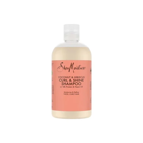 Shea Moisture Coconut & Hibiscus Curl & Shine Shampoo 384ml