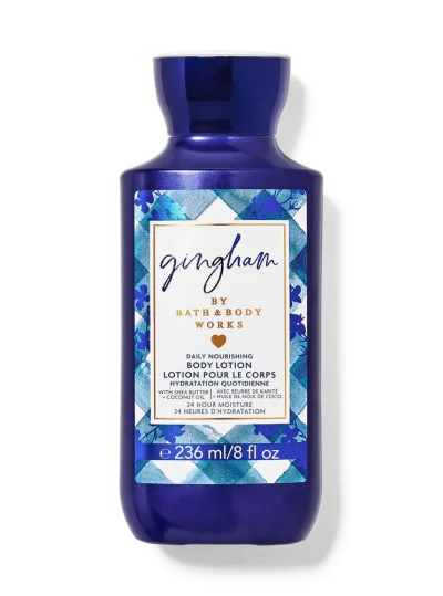 28000782 (1) BATH & BODY WORKS GINGHAM BODY LOTION 236ML